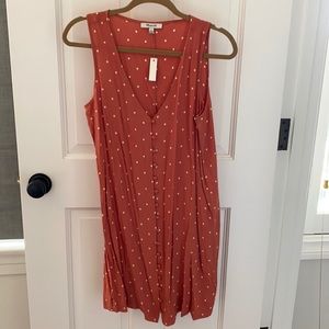 Madewell Polka dot dress